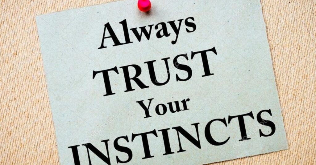 Trust Your Instincts