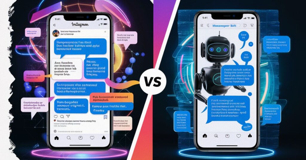 Instagram DM automation v/s Messenger bots