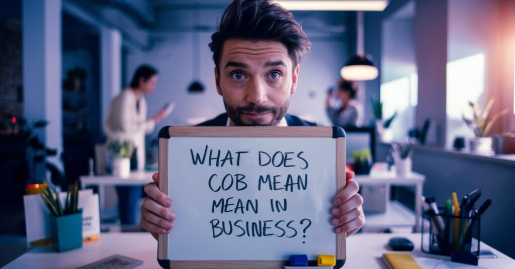 What Does Cob Mean in Business?