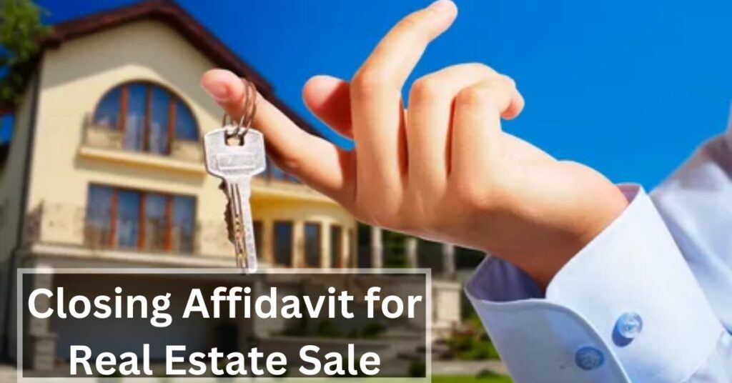 Closing Affidavit for Real Estate Sale