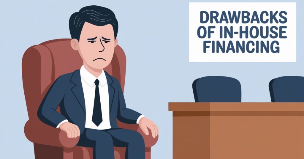 Drawbacks of In-House Financing