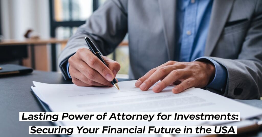 Lasting Power of Attorney for Investments Securing Your Financial Future in the USA