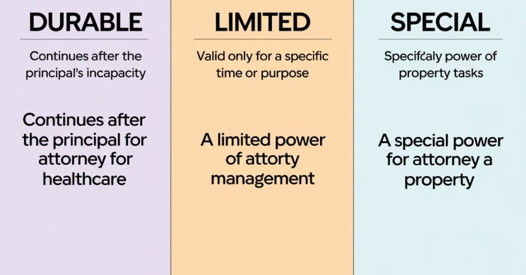 Types of Powers of Attorney in the USA